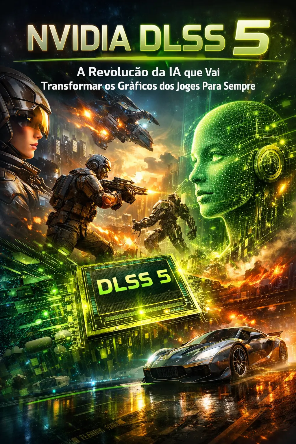 NVIDIA DLSS 5: A Revolução da IA que Vai Transformar os Gráficos dos Jogos Para Sempre